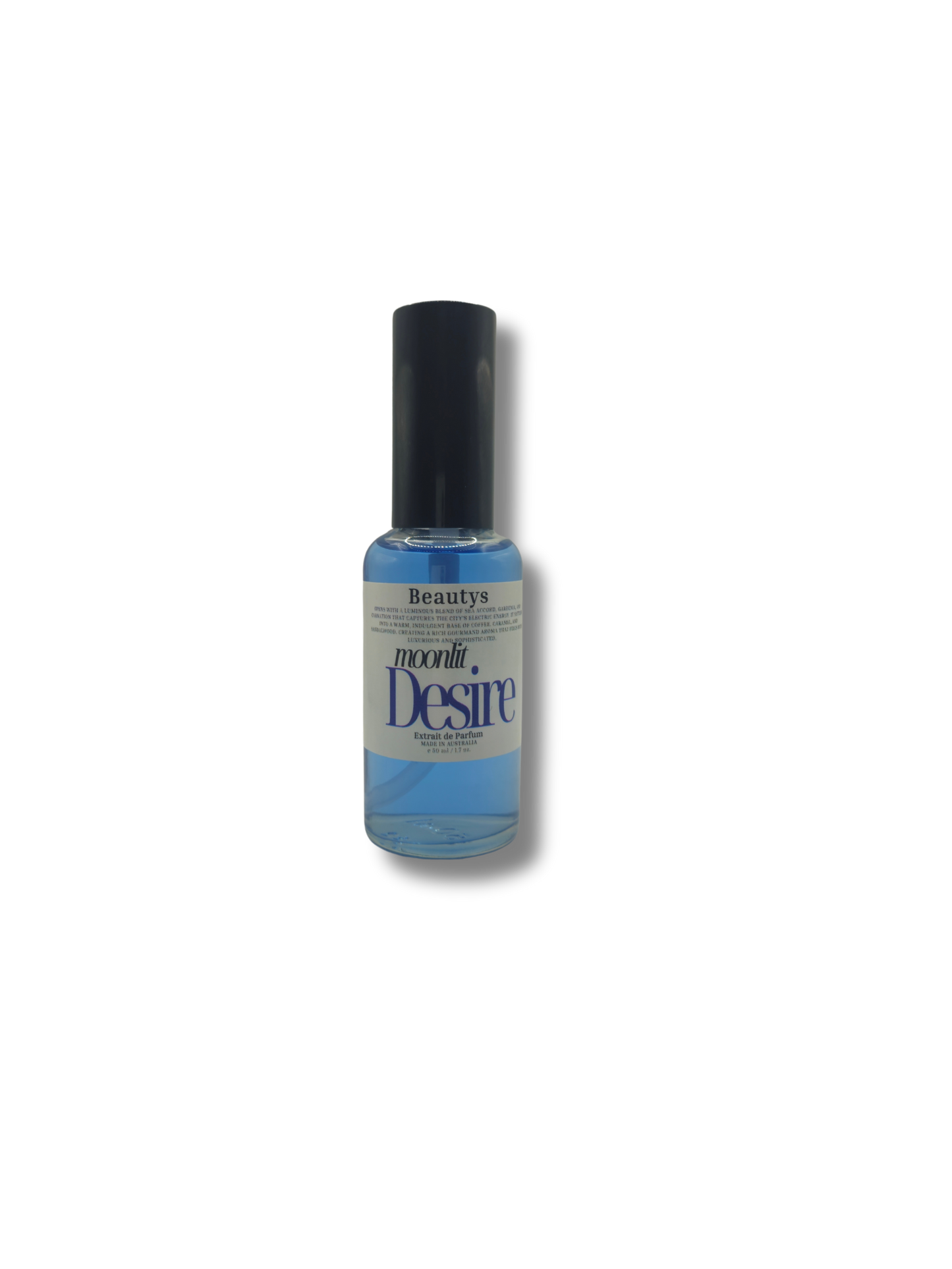 Moonlit Desire unisex perfume bottle by Beautys Tasmania