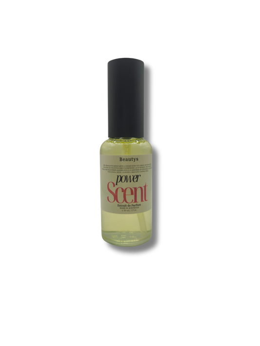 Power Scent Cologne – Handcrafted Australian-made cologne with lemon, bergamot, neroli, heliotrope, cinnamon, patchouli, and vanilla bean