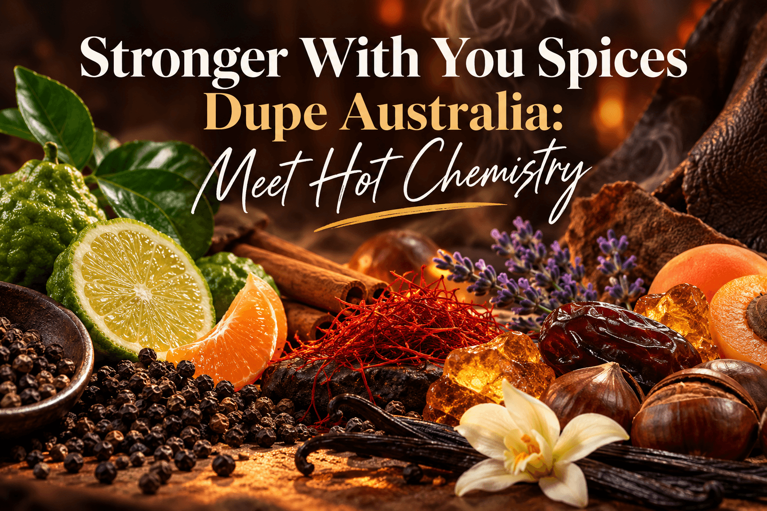 Stronger With You Spices Dupe Australia: Meet Hot Chemistry
