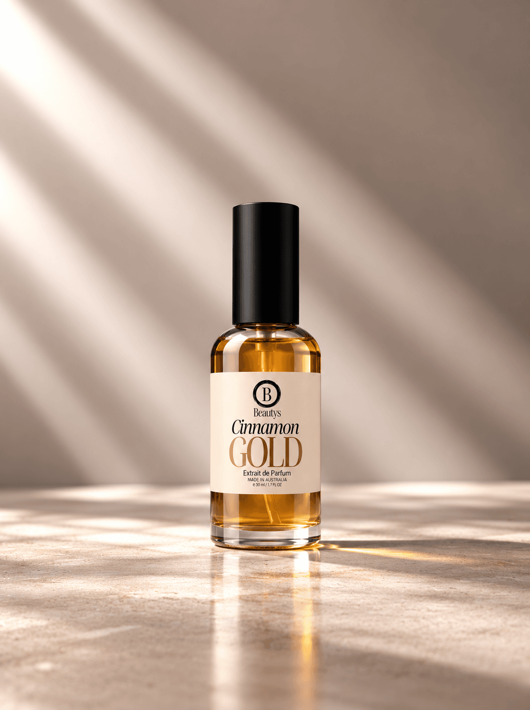 Cinnamon Gold perfume bottle