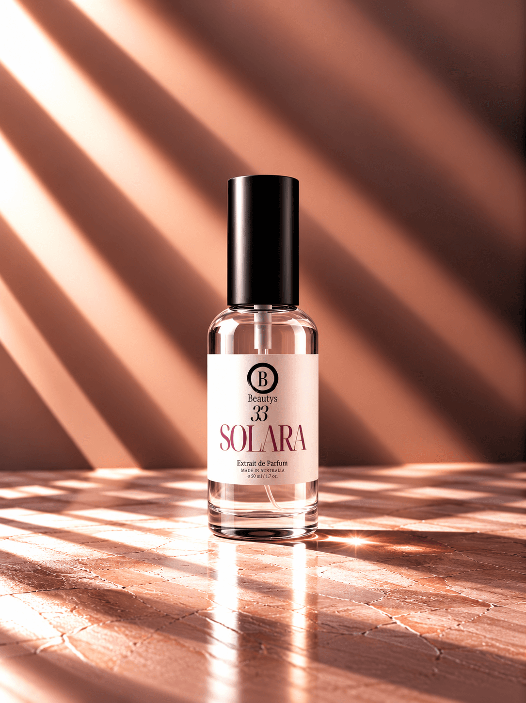 33 Solara perfume bottle