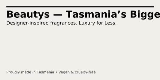 Beautys: Tasmania’s Leading Dupe Perfume Maker – Luxury for Less - Beautys