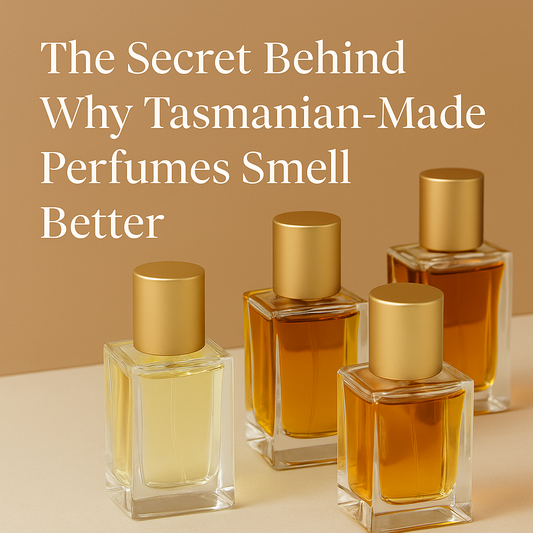 Sustainable affordable luxury perfume made in Tasmania