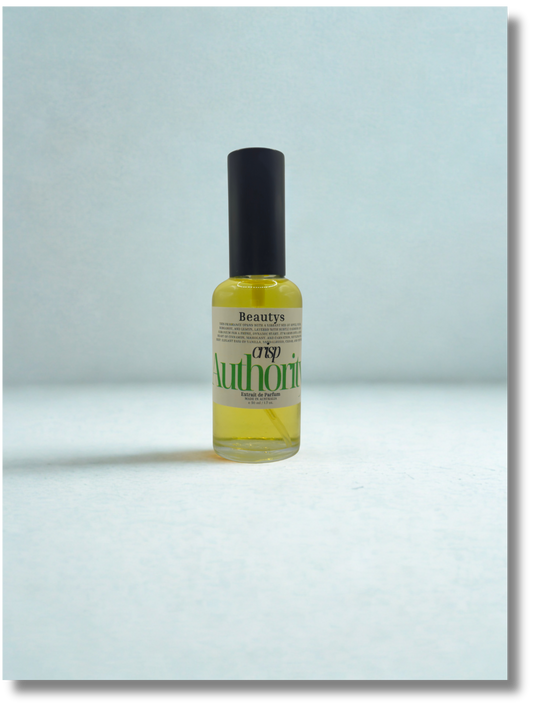 Elegant glass bottle of Crisp Authority Cologne – premium handcrafted scent from Beauty