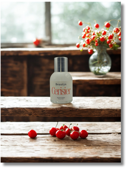 Cerisier hybrid cologne bottle – Cherry Lane and Modern Serenity