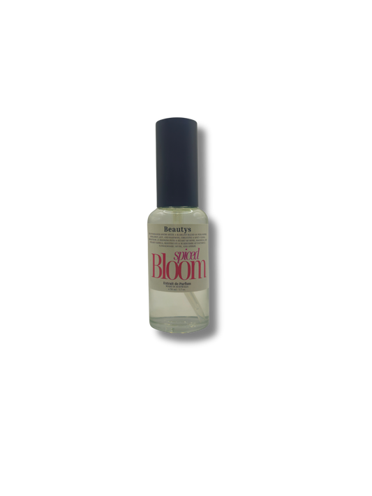 Spiced Bloom Perfume bottle handcrafted Australian-made unisex fragrance with pink pepper