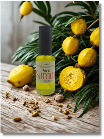 Beautys Black Summit handcrafted citrus woody cologne