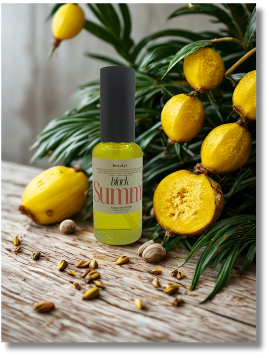 Beautys Black Summit handcrafted citrus woody cologne