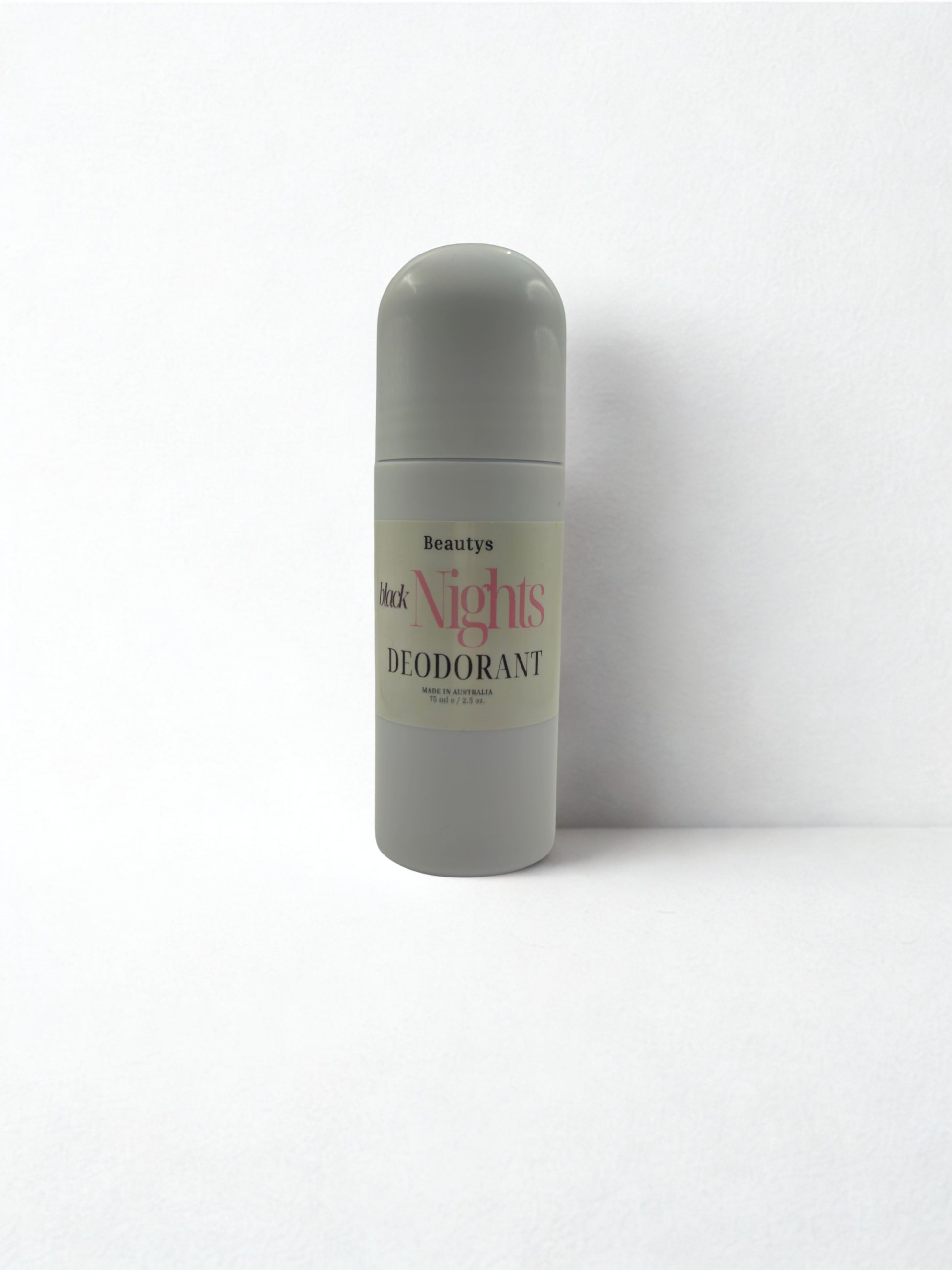 Black Nights Roll-On Deodorant Tasmanian-Made Handcrafted Fragrance
