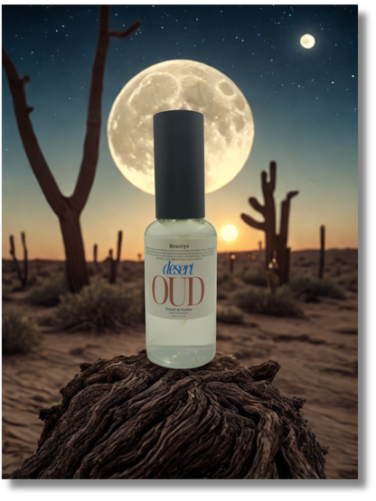 Desert Oud handcrafted woody cardamom fragrance
