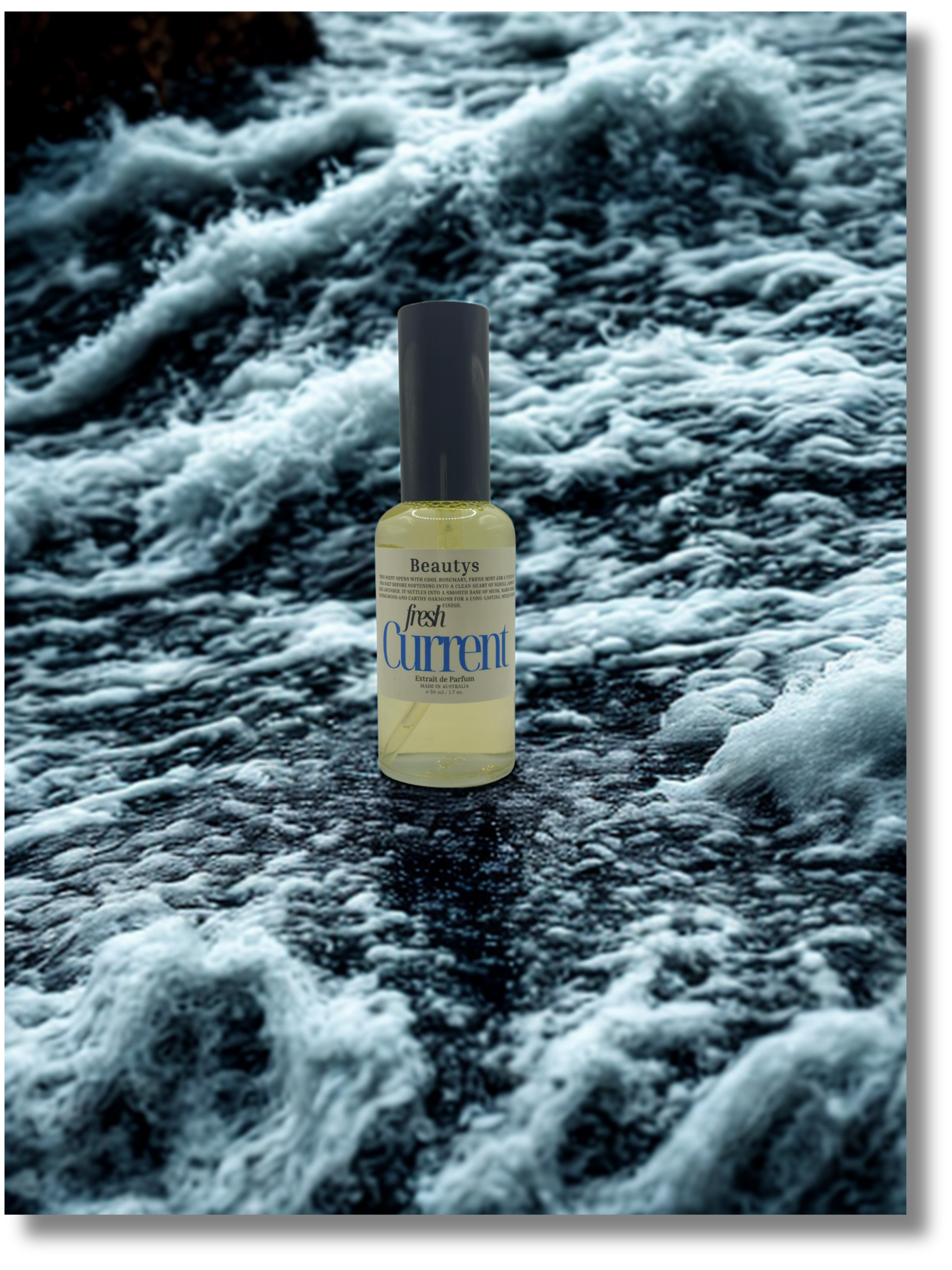 Fresh Current sea salt neroli extrait de parfum bottle