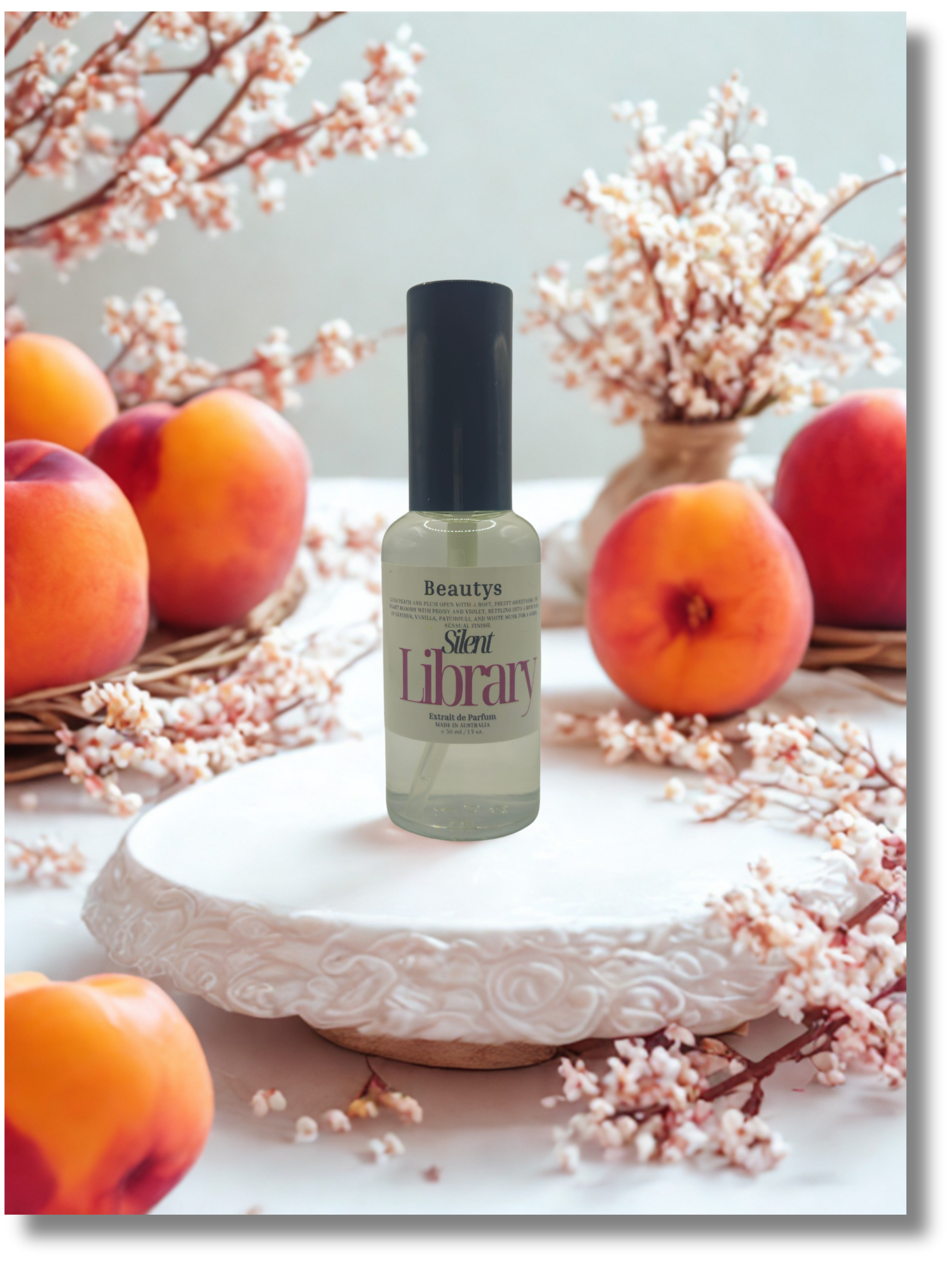 Silent Library fresh woody extrait de parfum Australia