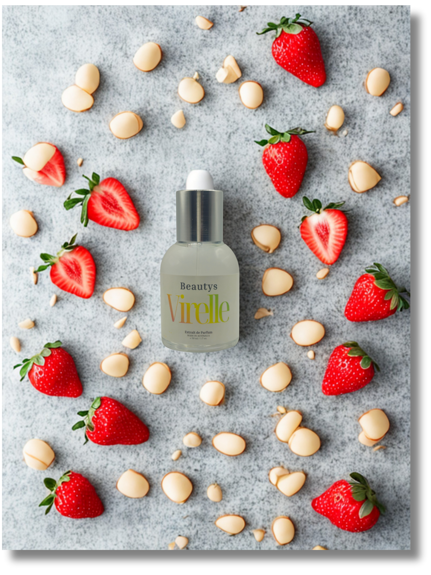 Virelle hybrid perfume – cruelty-free vanilla and floral-fruity fragrance