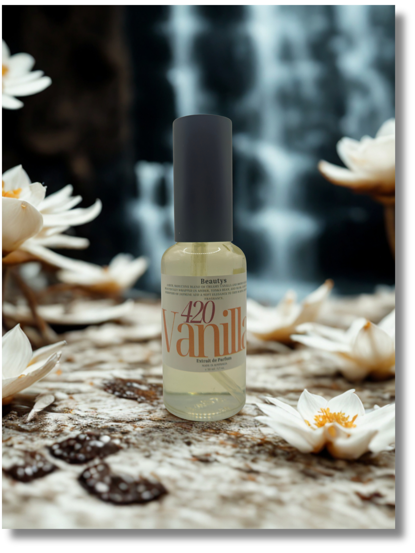 Beautys Vanilla 420 handcrafted creamy vanilla extrait