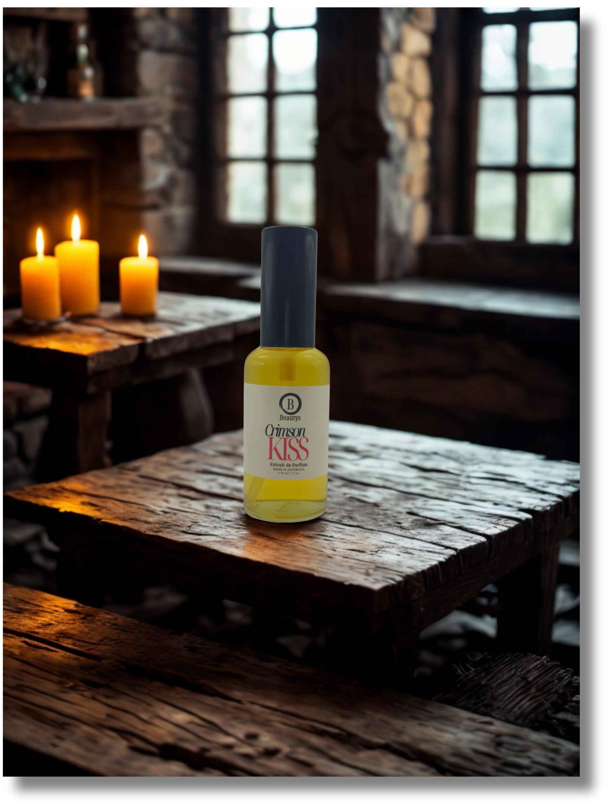 Crimson Kiss luxury women’s vanilla patchouli perfume