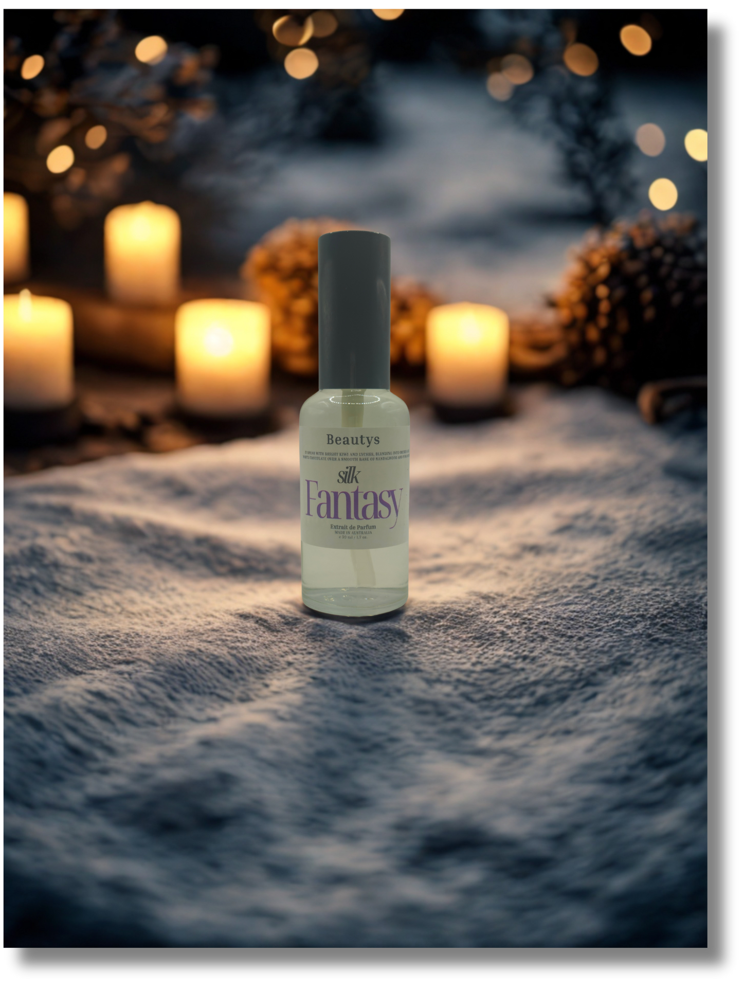 Silk Fantasy sweet fruity perfume Australia Tasmanian-made