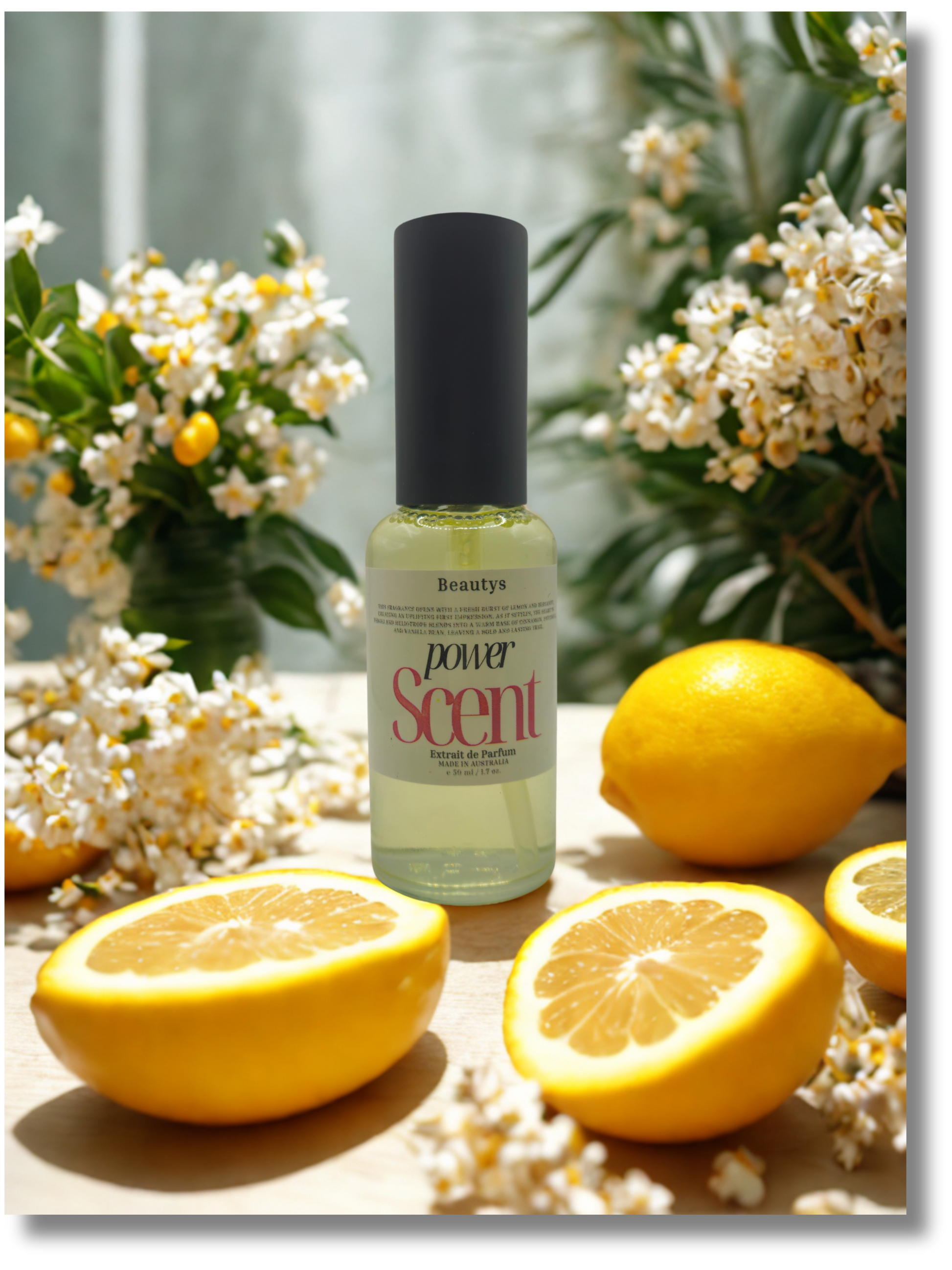 Power Scent strong masculine citrus spice cologne Australia