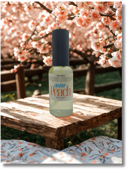 Amber Peach juicy peach warm amber extrait de parfum