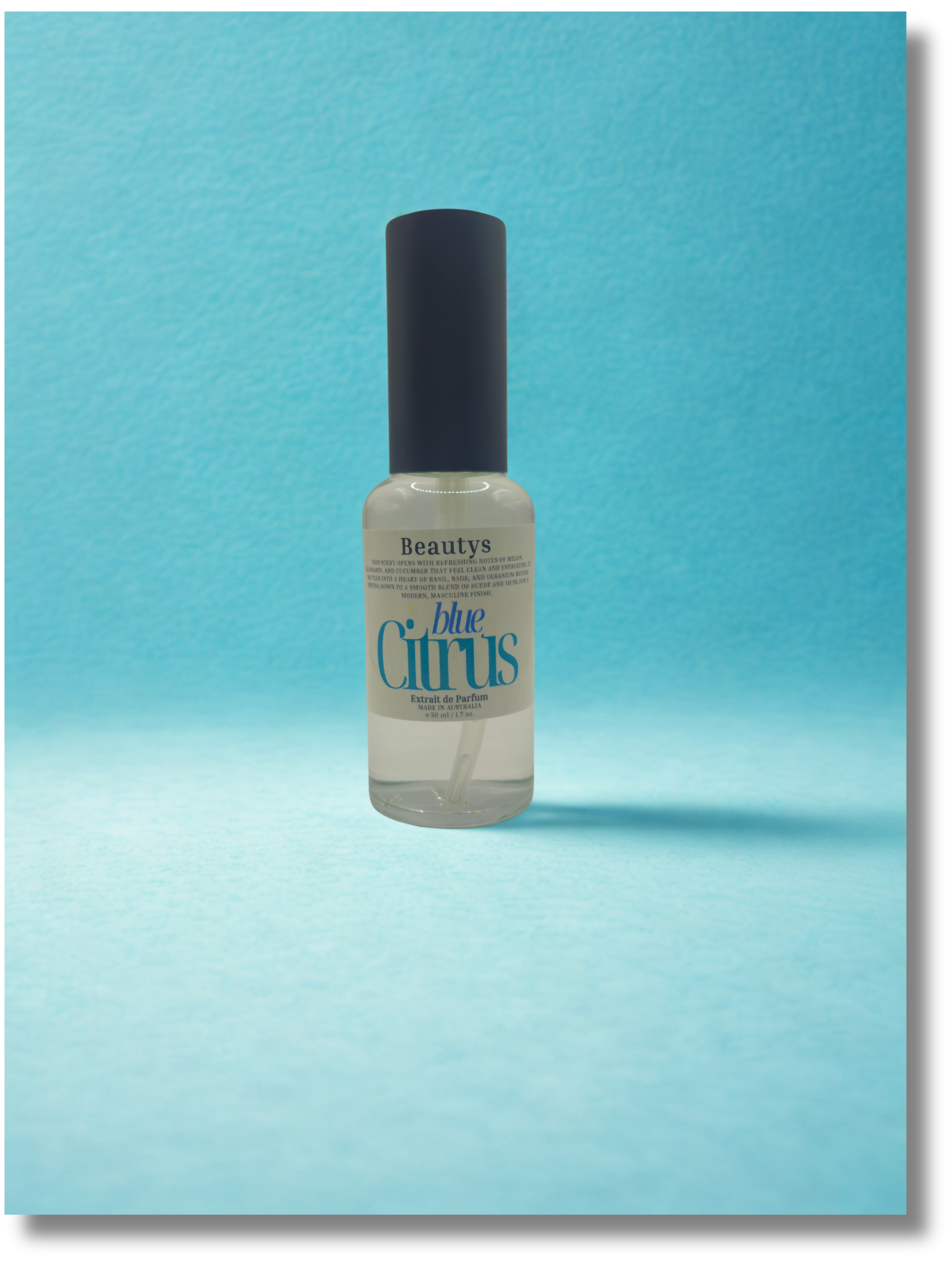 Blue Citrus cucumber mandarin men’s fragrance