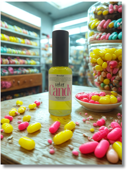 Velvet Candy warm sweet perfume bottle Tasmania