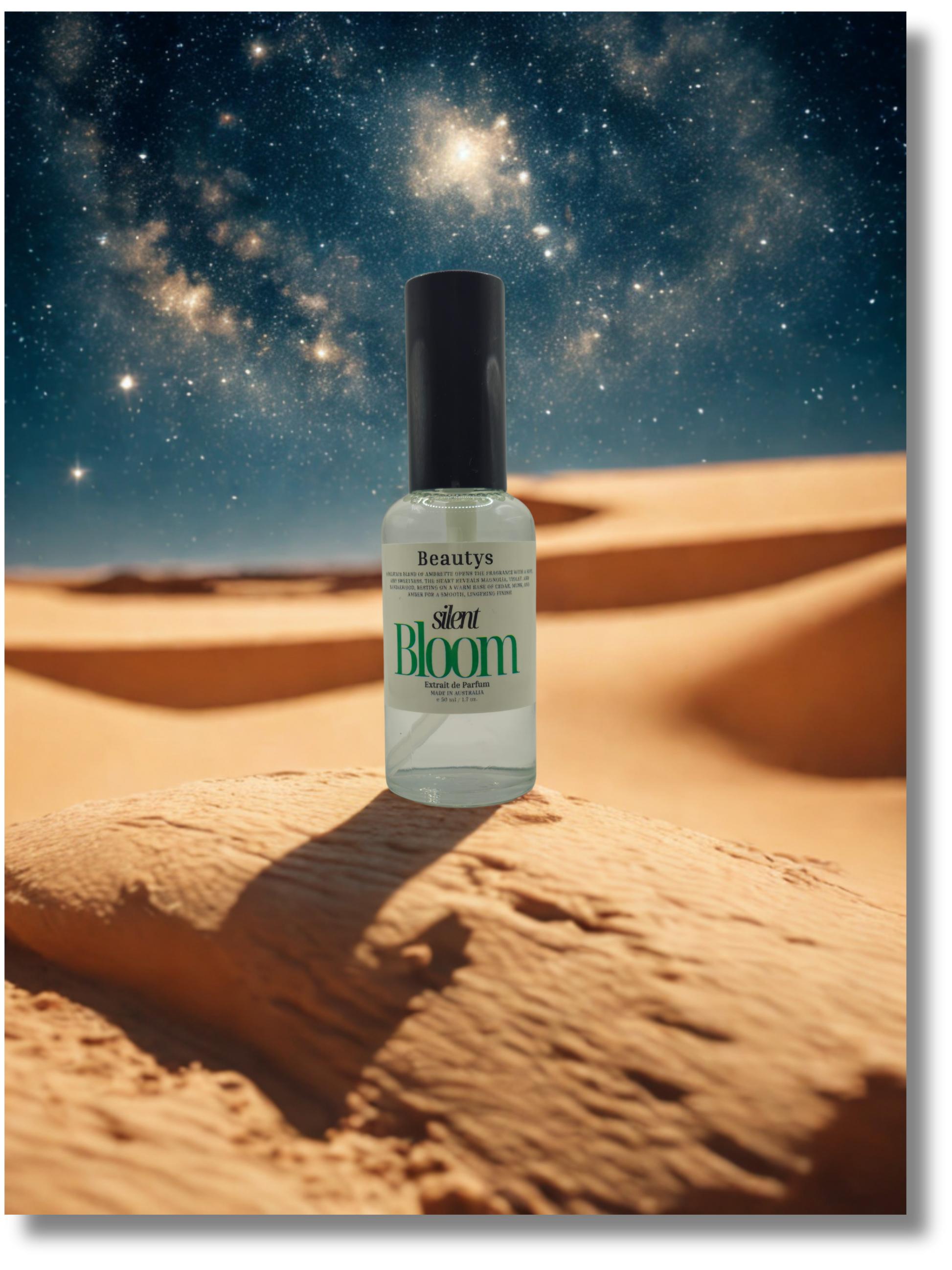 Beautys Silent Bloom handcrafted jasmine floral perfume