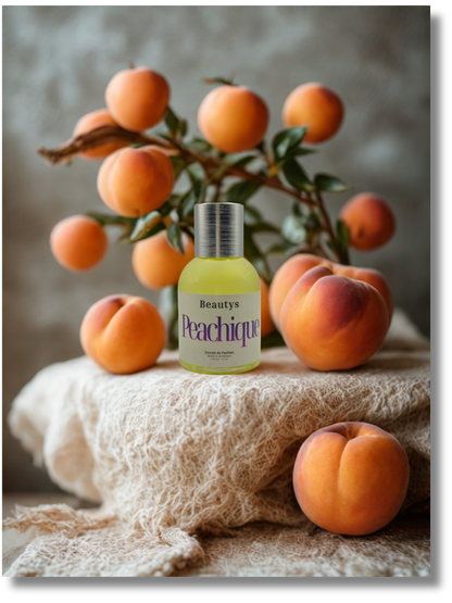 Unisex peach perfume vanilla caramel long lasting scent