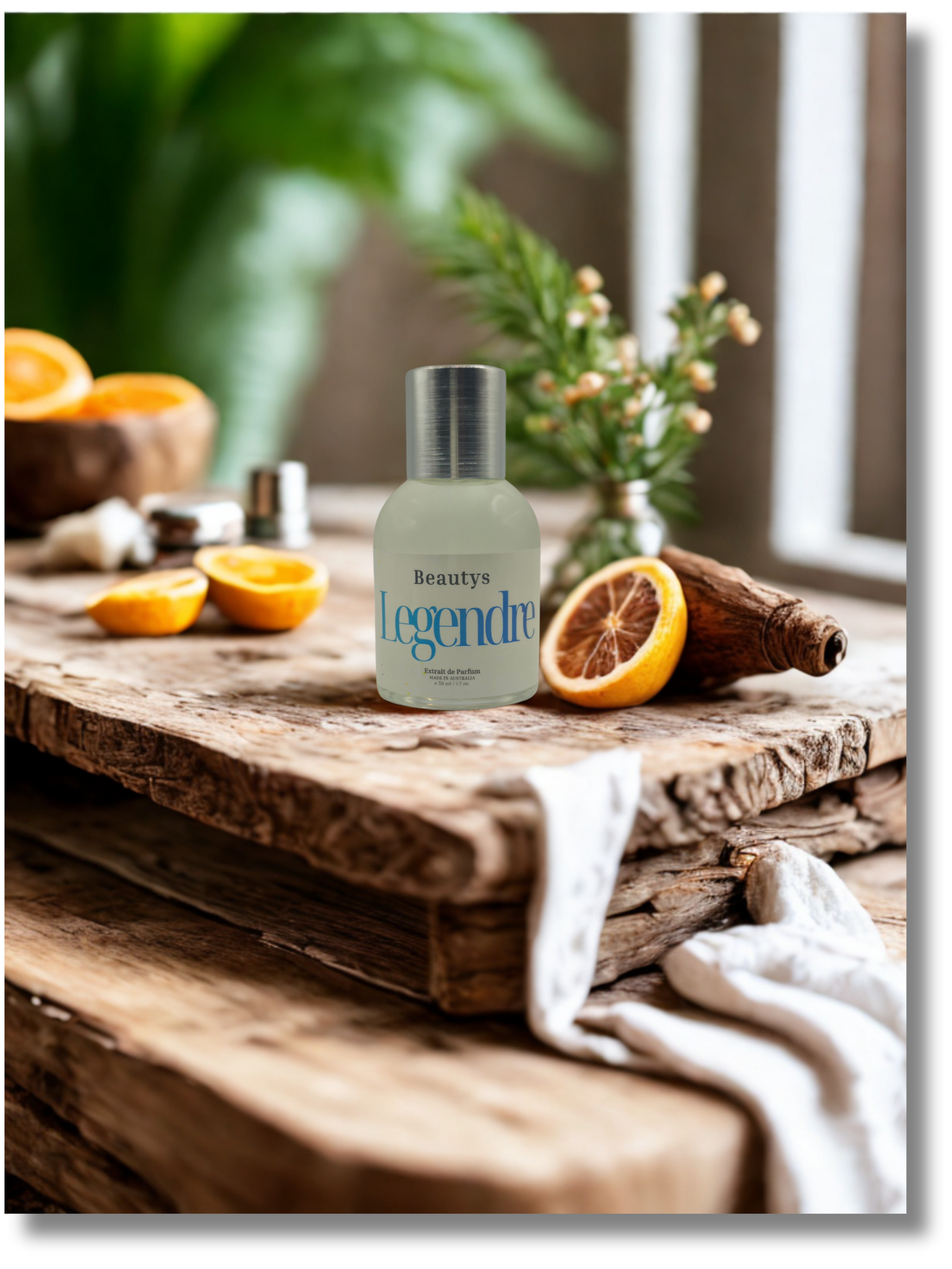 Premium signature fragrance combining Rebel Essence × Modern Legacy