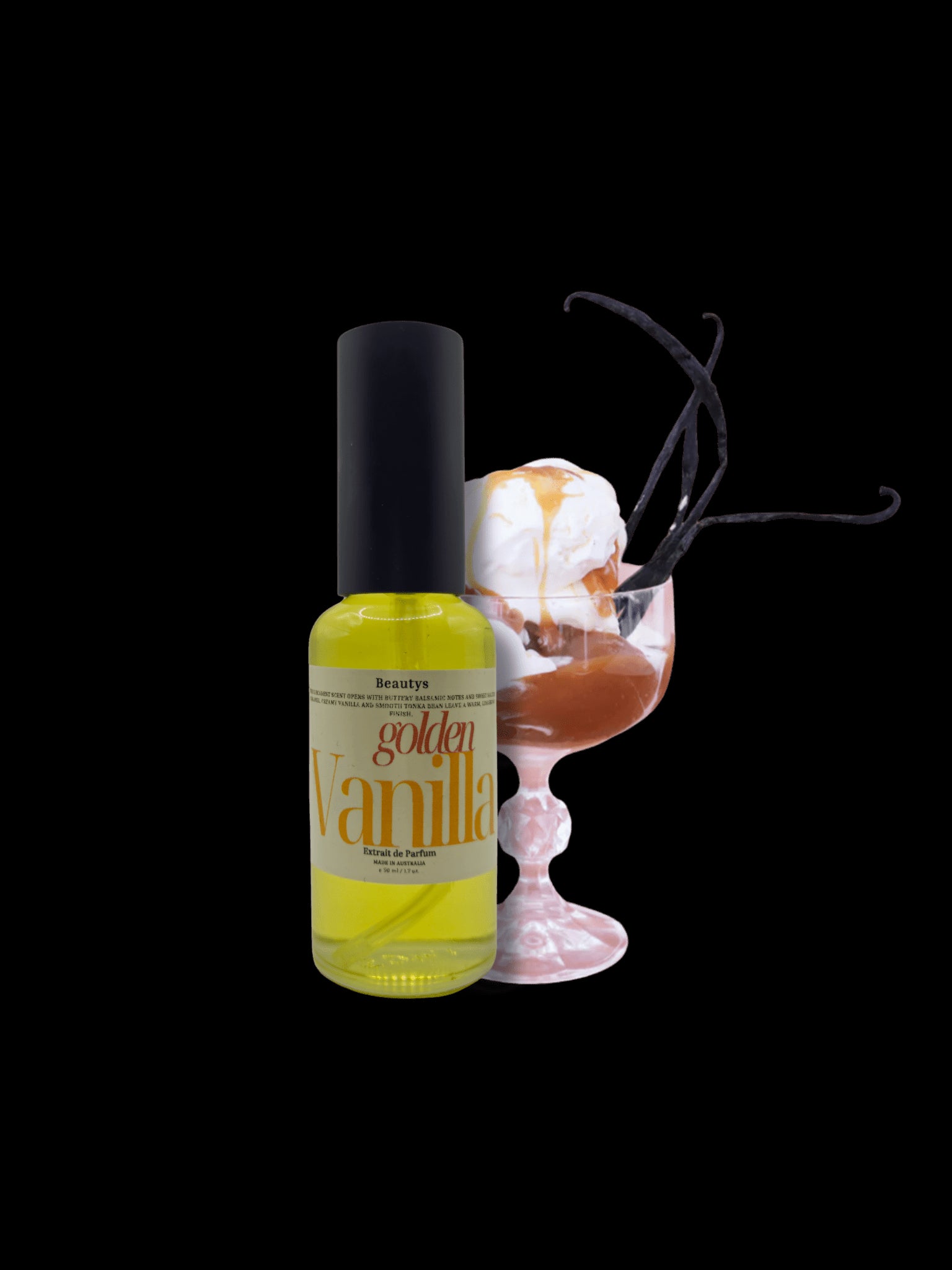 Golden Vanilla Perfume  Beautys