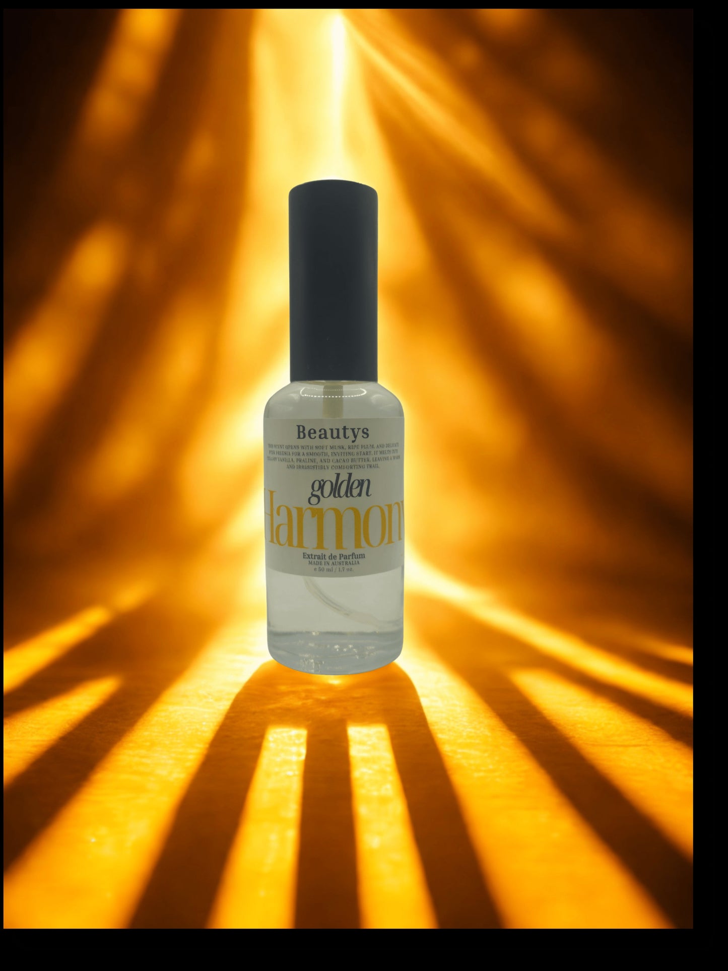 Golden Harmony luxury sweet perfume Australia