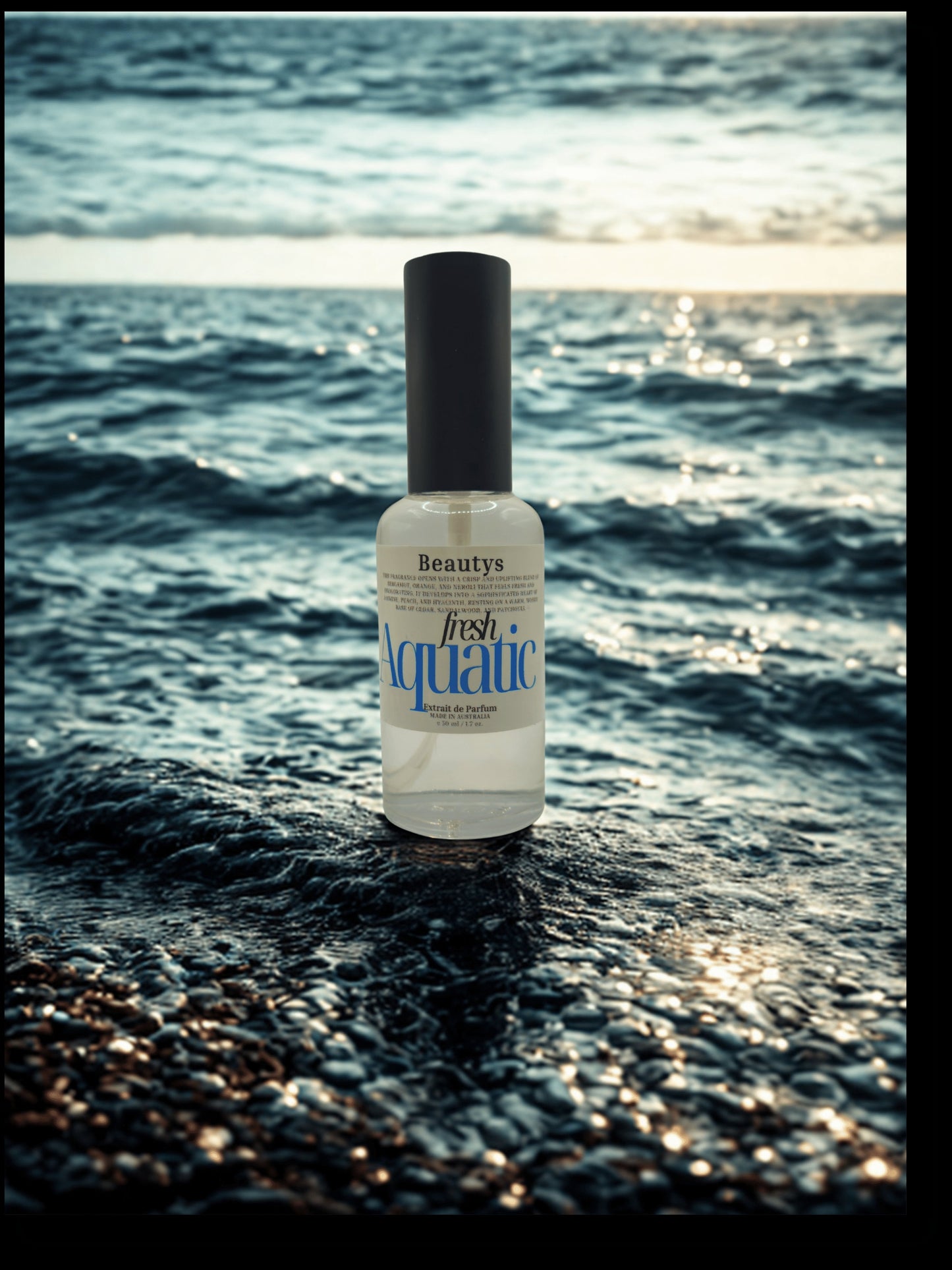 Beautys Fresh Aquatic handcrafted modern men’s fragrance