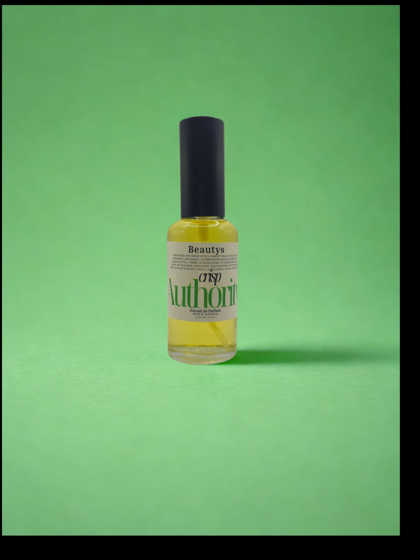 Beautys Crisp Authority handcrafted cologne for men