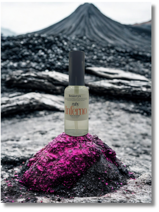 Ruby Inferno bold fruity perfume Australia Tasmanian-made