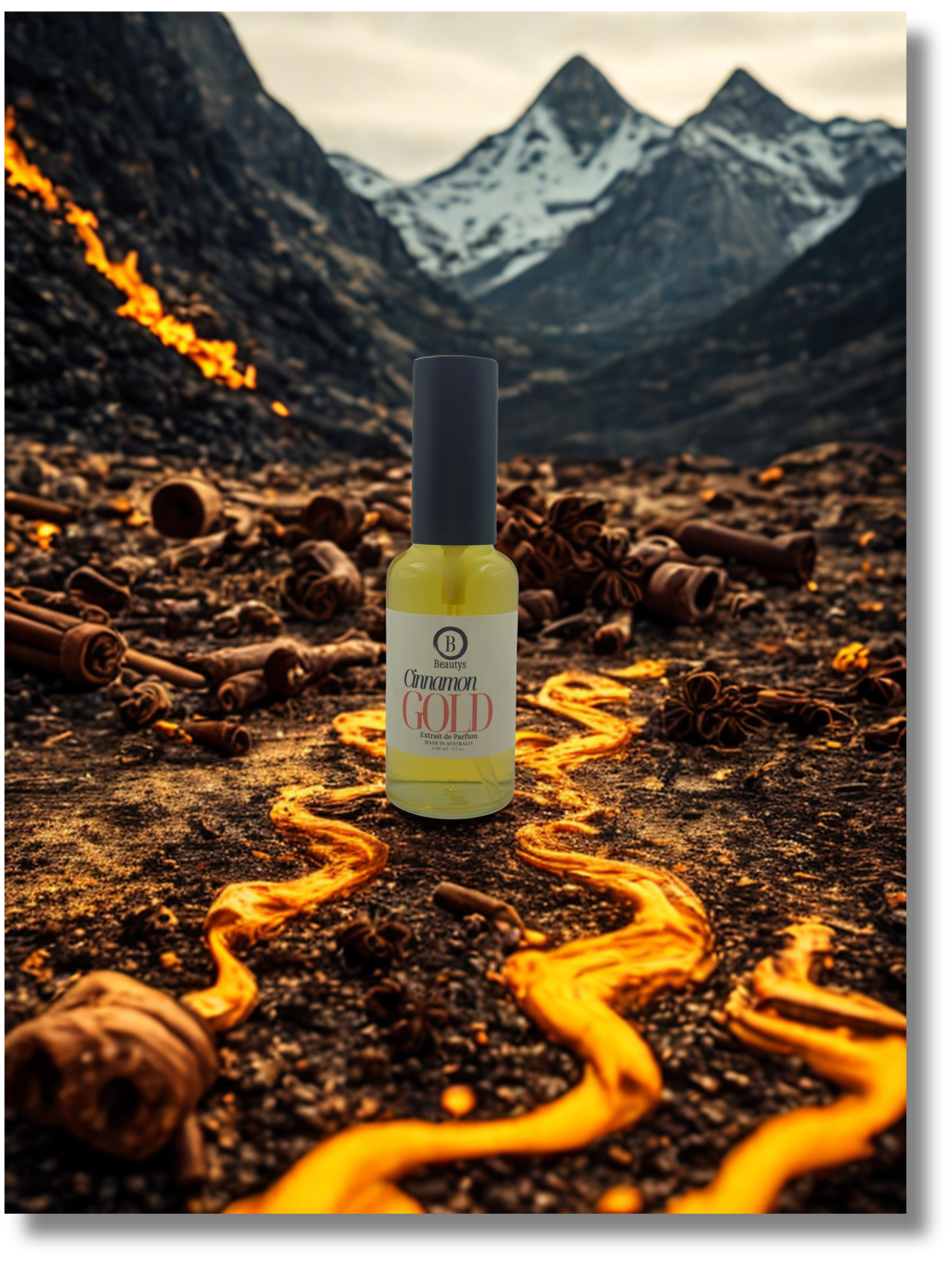 Cinnamon Gold long-lasting sweet spicy perfume