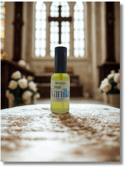 Royal Vanilla gourmand vanilla praline perfume bottle