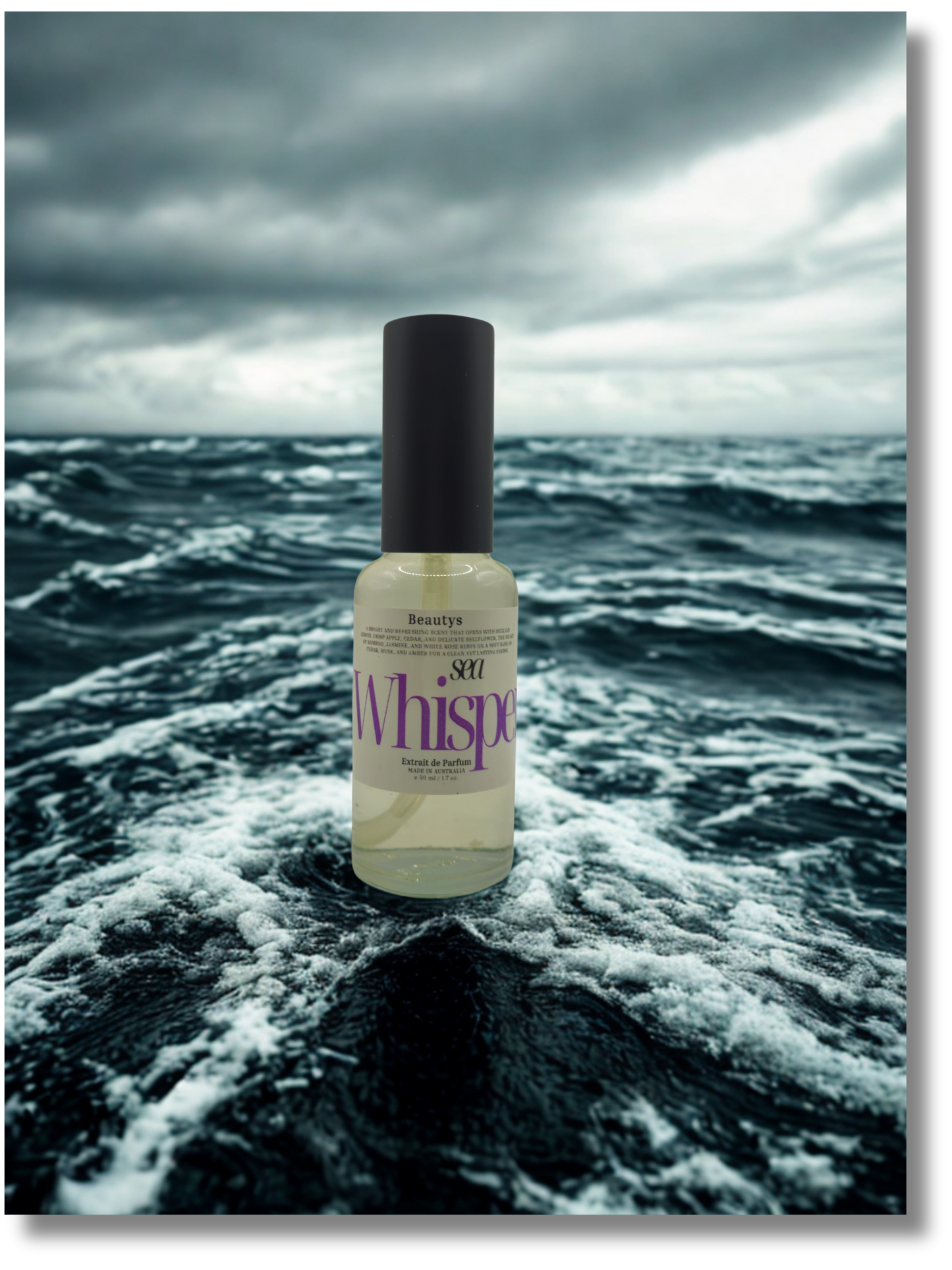 Sea Whisper breezy summer perfume extrait de parfum