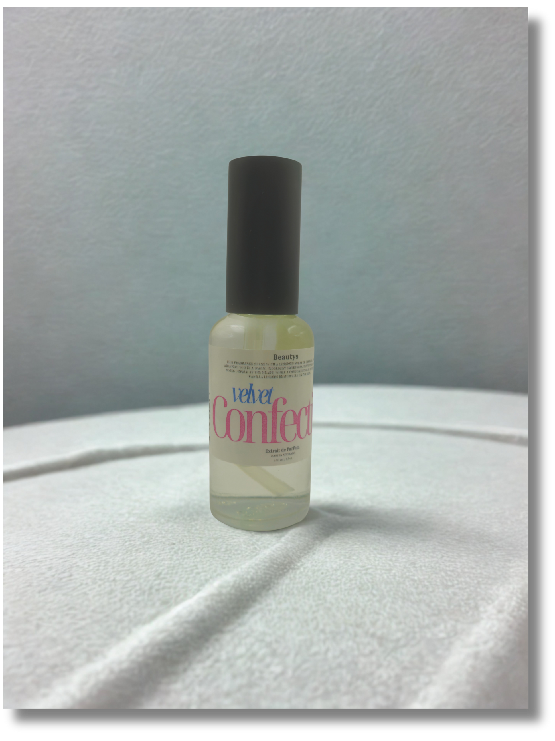 Velvet Confection caramel musk women’s fragrance