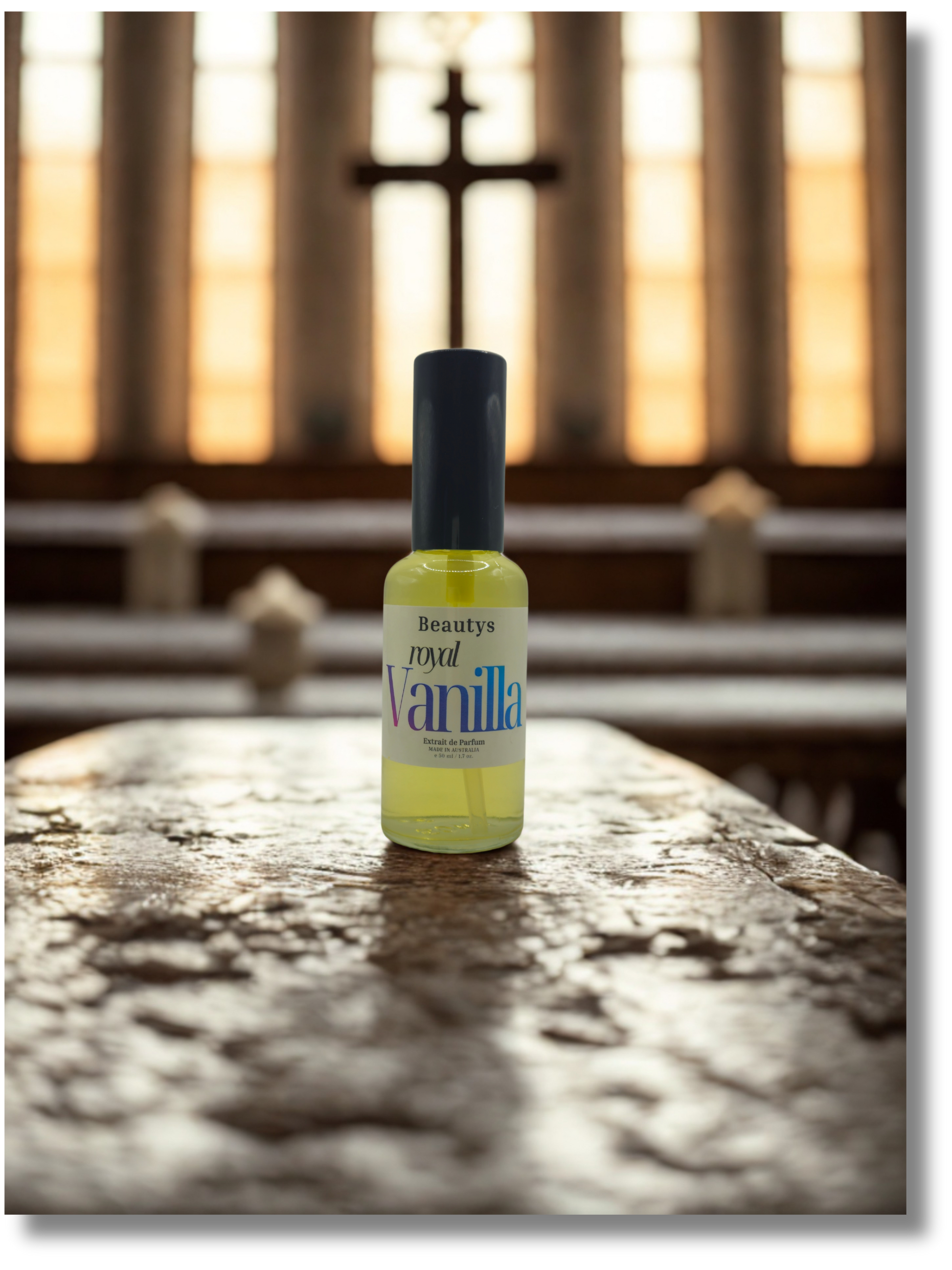 Beautys Royal Vanilla handcrafted creamy vanilla extrait de parfum