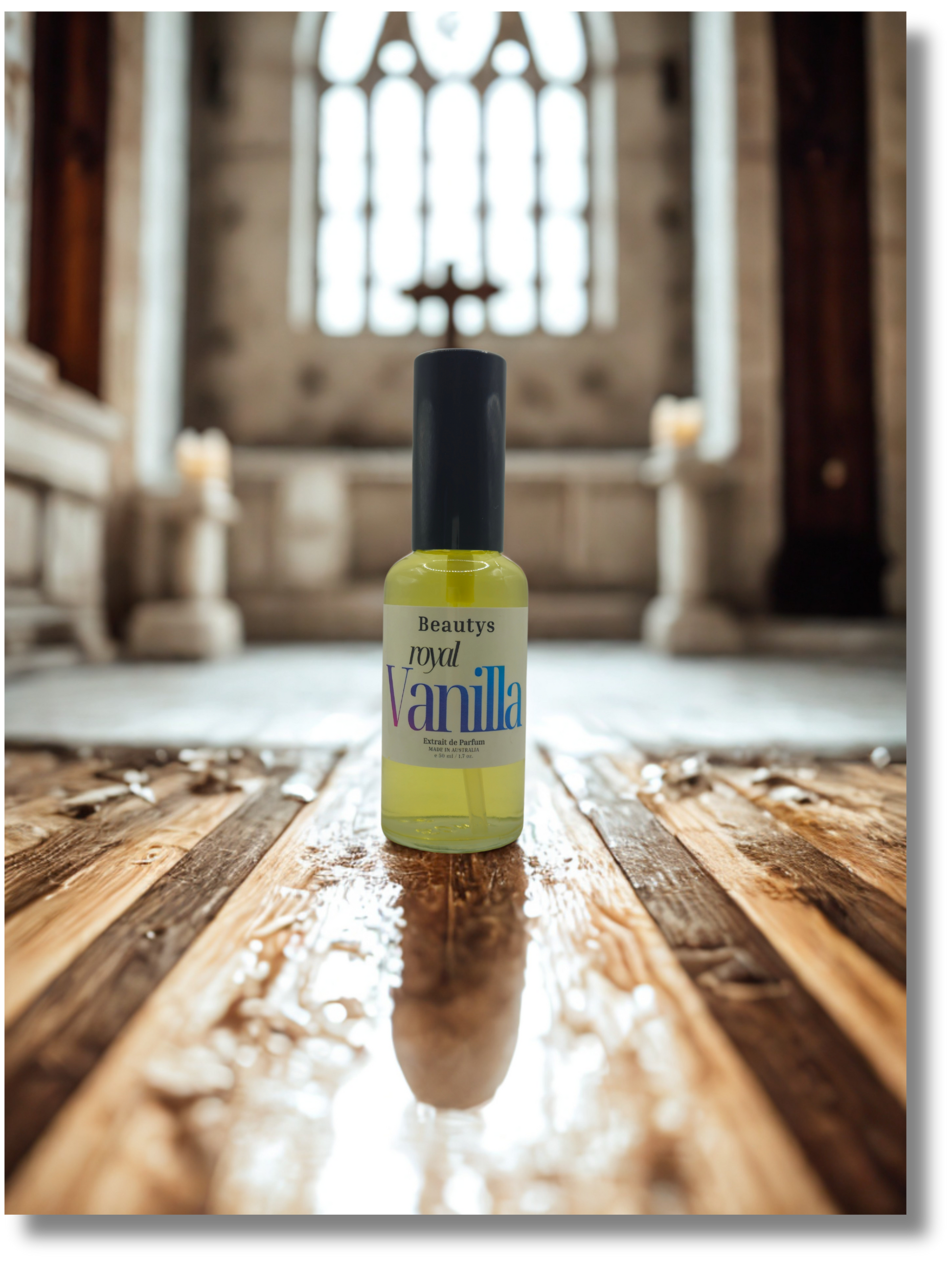 Royal Vanilla warm spicy vanilla women’s fragrance Tasmania