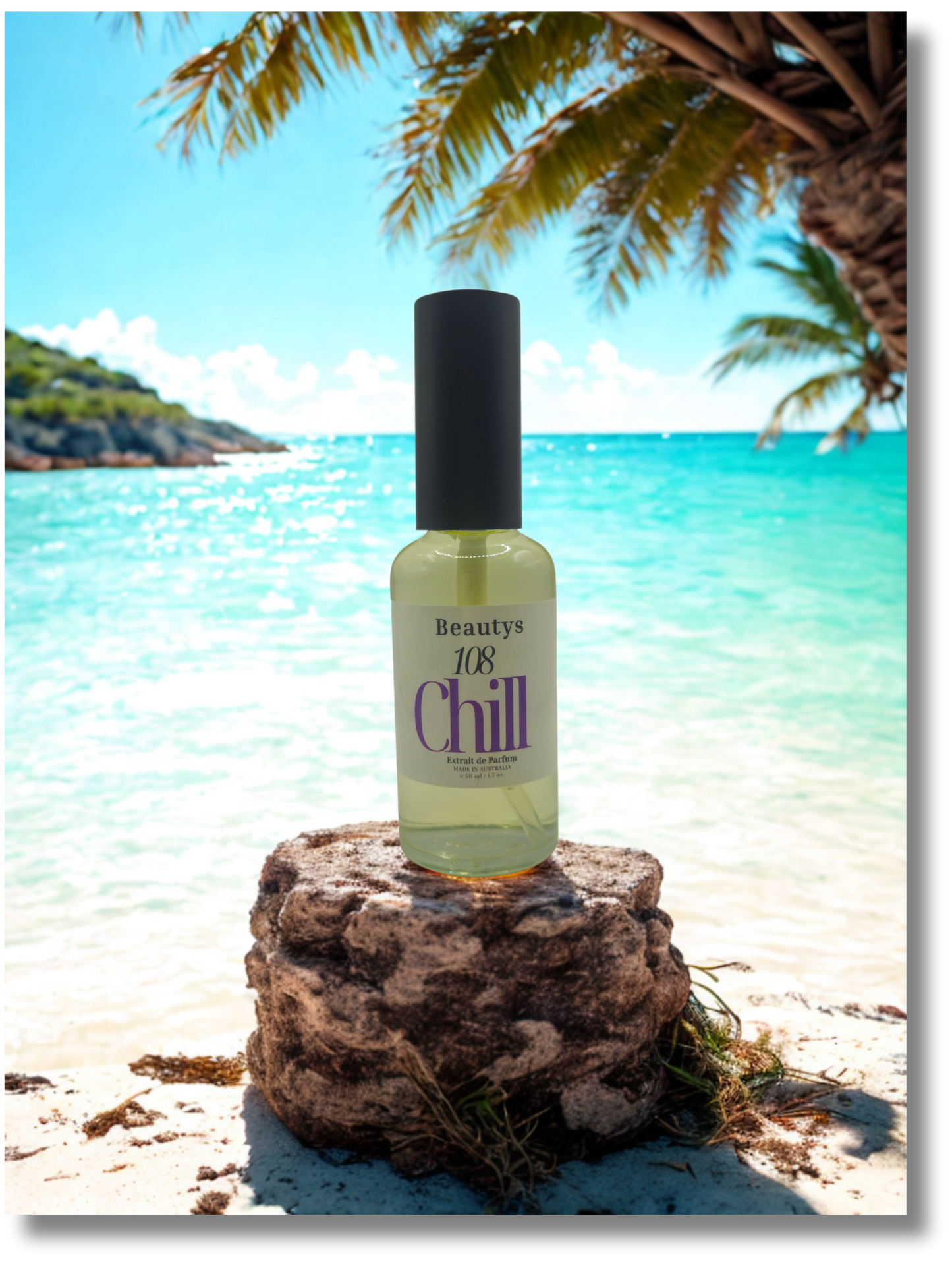 108 Chill luxury fresh perfume with apricot and citrus notes