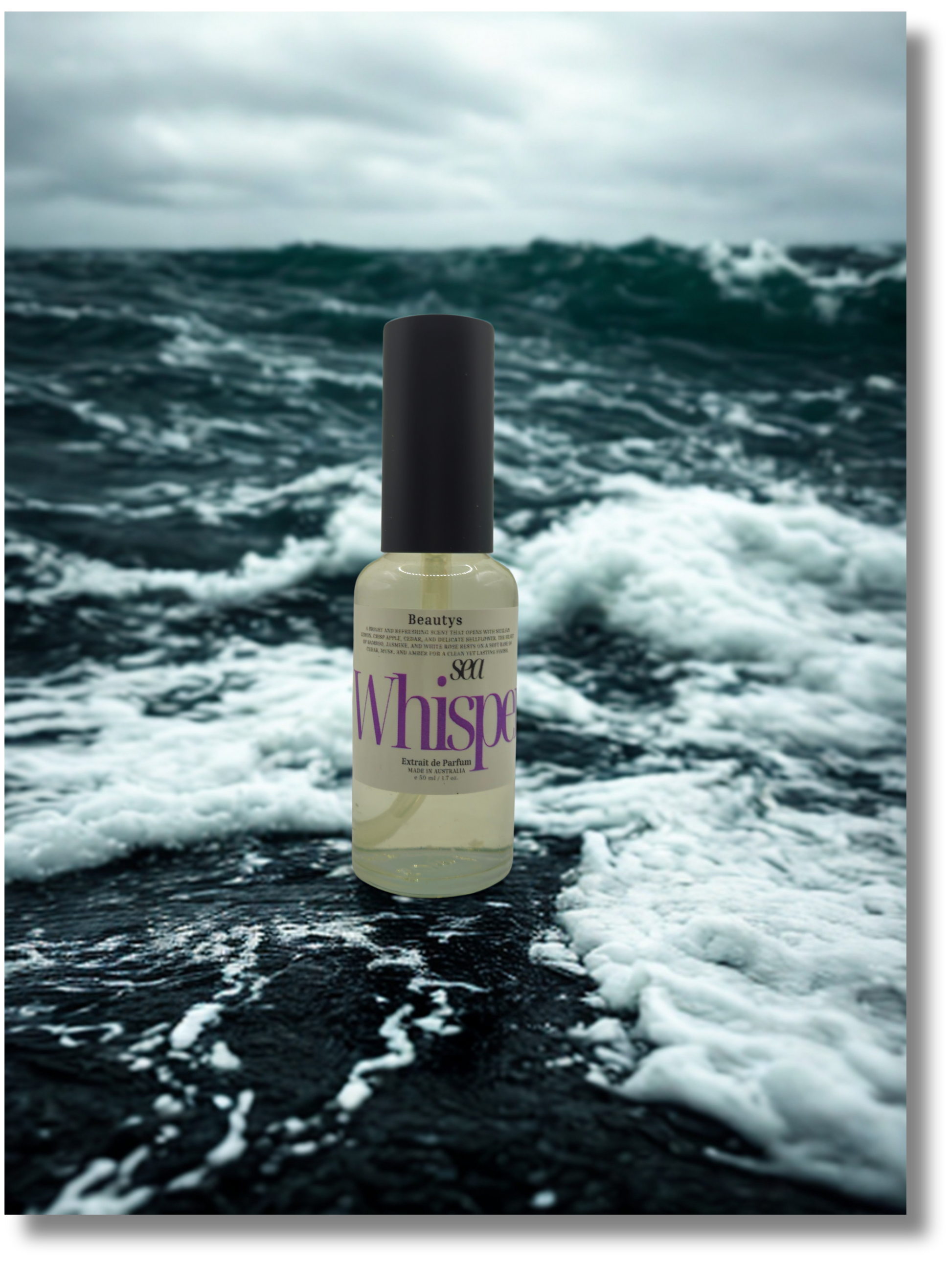 Sea Whisper fresh citrus perfume Australia