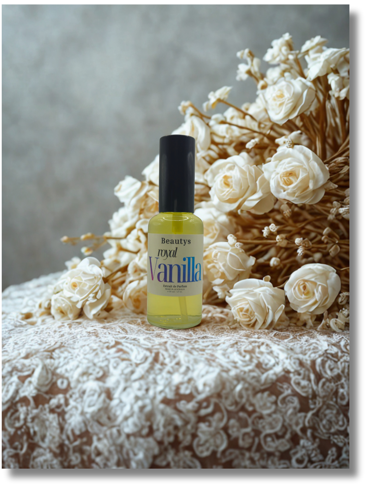 Royal Vanilla Tasmanian-made warm bourbon vanilla perfume