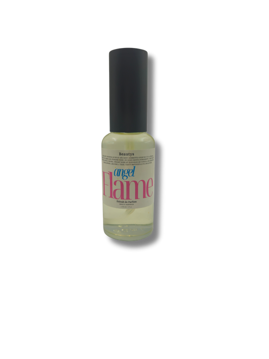 Angel Flame perfume bottle – handcrafted Australian floral vanilla scent