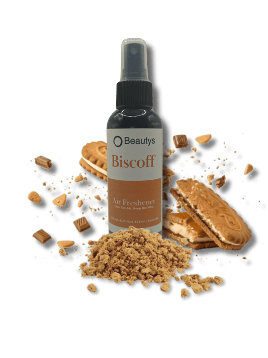 Biscoff air freshener bottle – Australian caramel biscuit scent