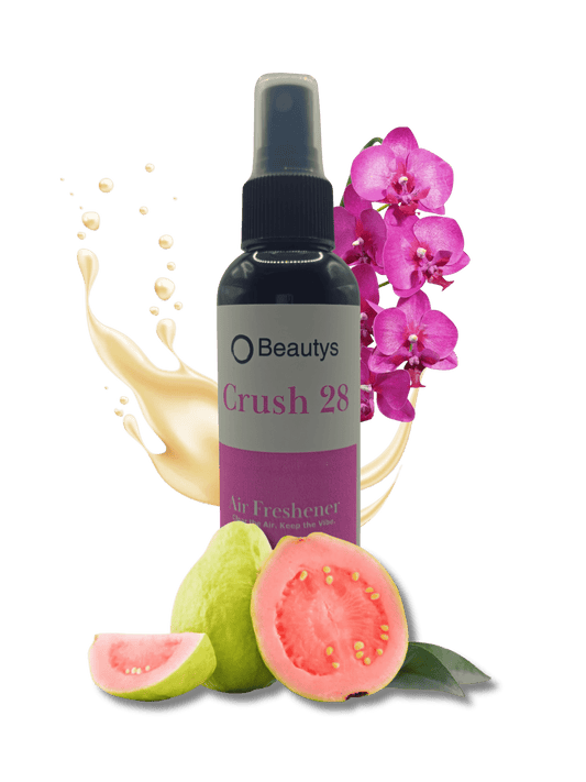 Crush 28 Air Freshener Australia – Handcrafted guava, orchid, vanilla and pink musk spray