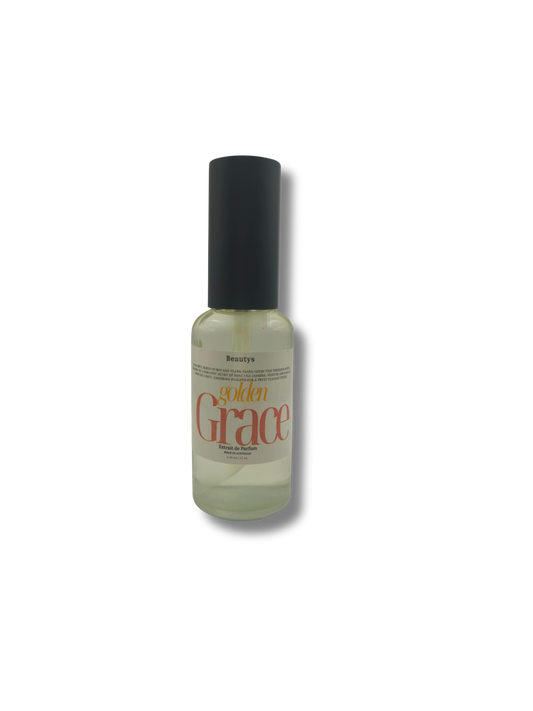 Golden Grace perfume bottle – Australian floral vanilla scent