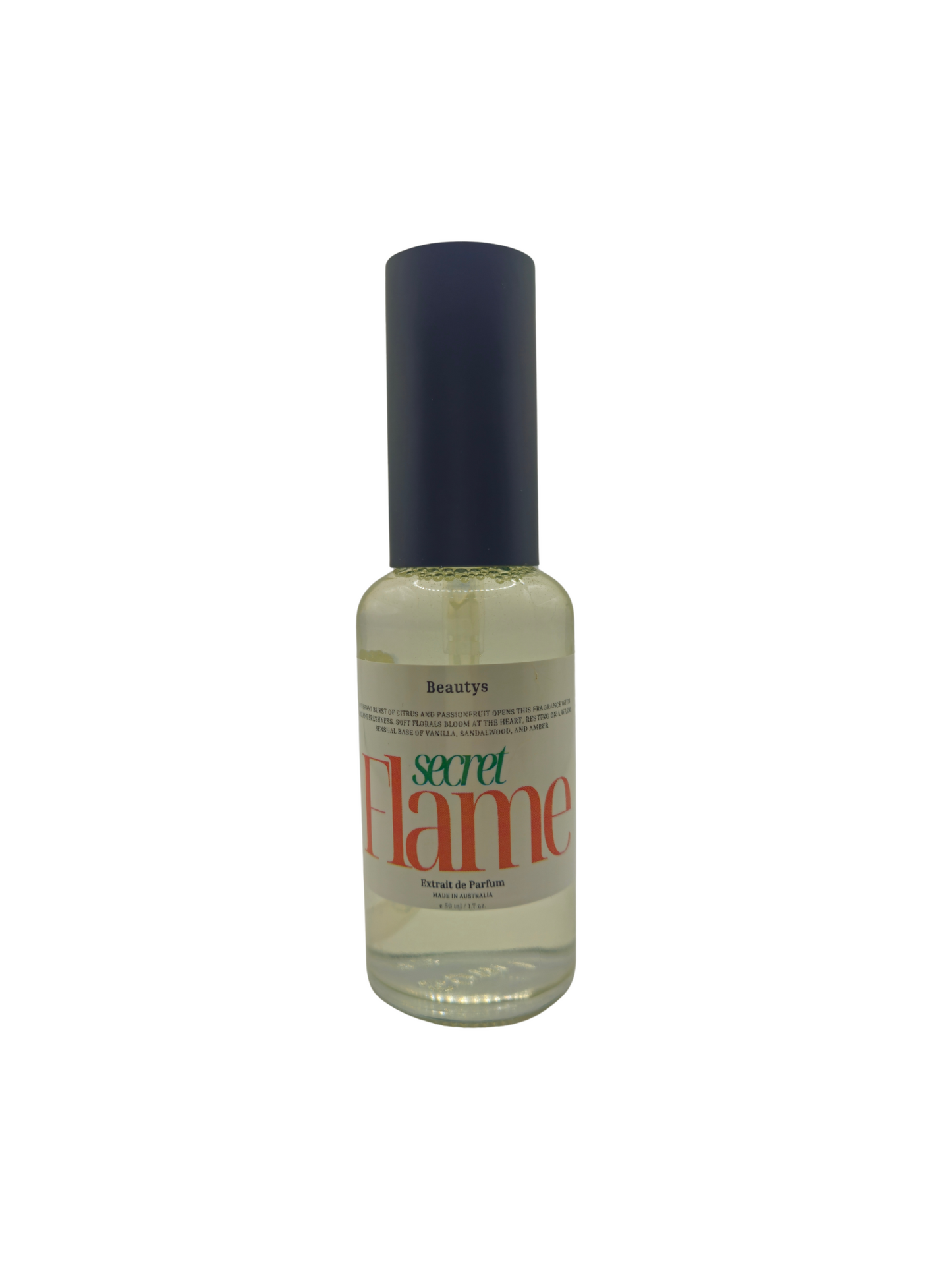 Secret Flame Perfume bottle – elegant floral perfume for women