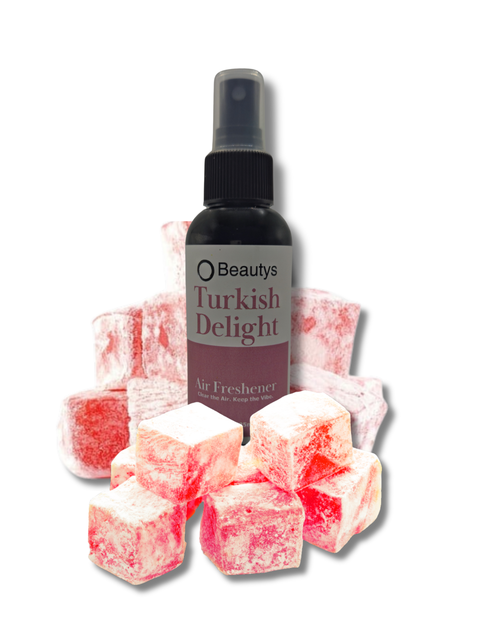 Turkish Delight Air Freshener by Beautys – Sweet rose and lemon scent