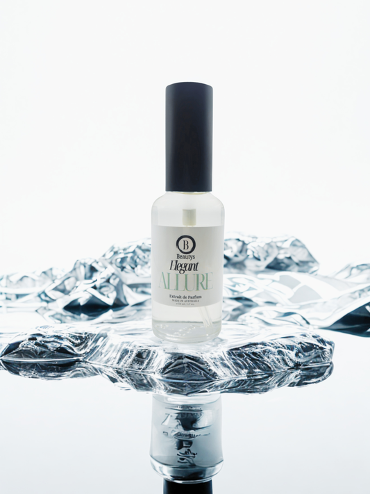 Elegant Allure luxury women's perfume, Tasmanian-made, long-lasting and cruelty-free