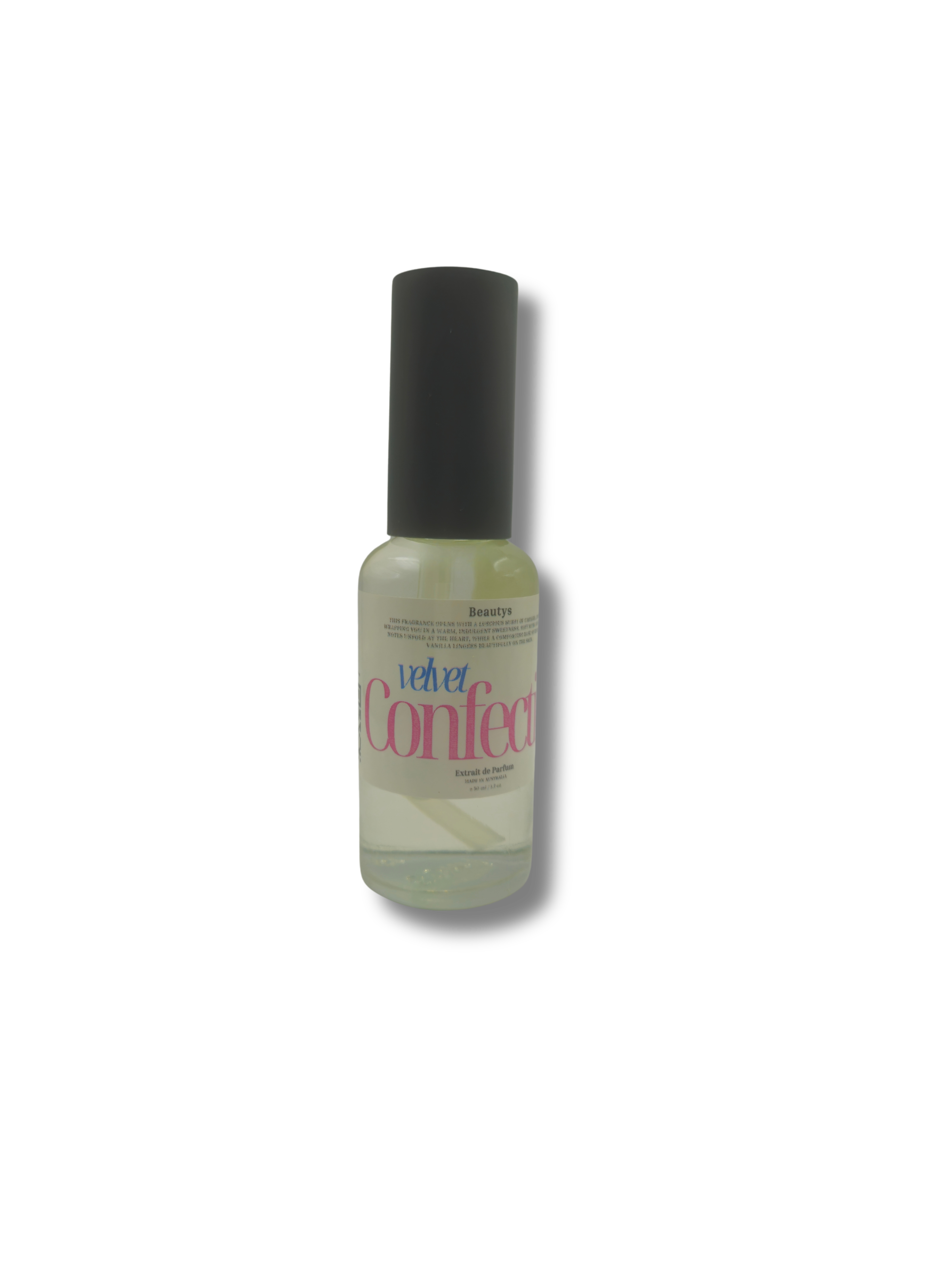 Velvet Confection Perfume Australia – Handcrafted caramel, soft musk, and vanilla fragrance bottle