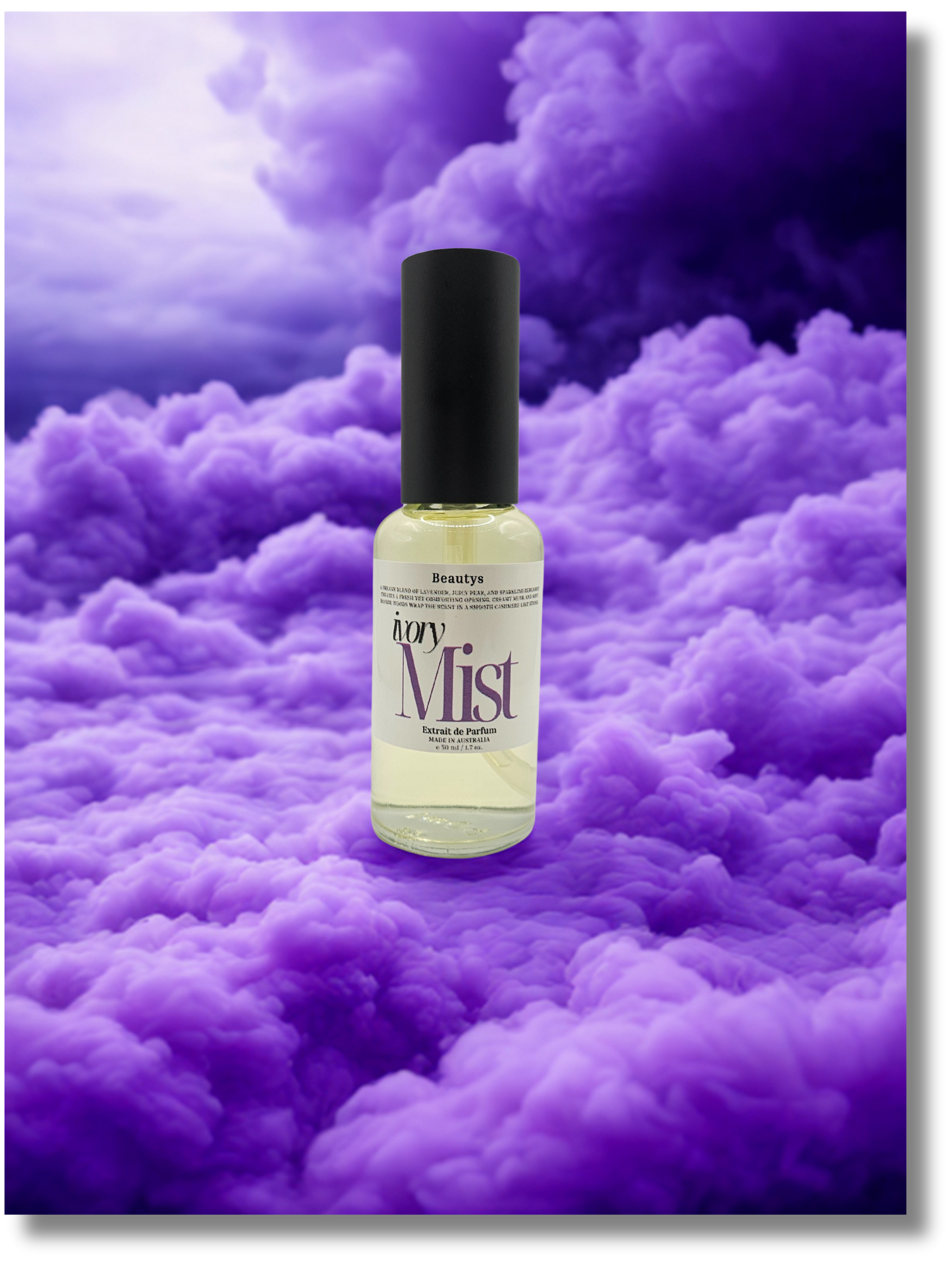 Ivory Mist handcrafted gourmand vanilla extrait